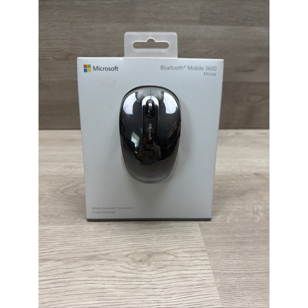 Genuine Microsoft Bluetooth Mobile 3600 Wireless Mouse PN7-00001 Sealed/ New